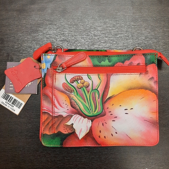 Sukriti Red Floral Bag - Picture 2 of 4